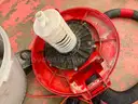Ridged Shop Vacuum Model WD09450, Powers On (Tape on Hose, Missing Wheel)