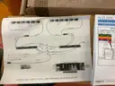 6 - Mark Architectural Lighting Slot 4 LED Recessed Linear Fixtures (Untested)