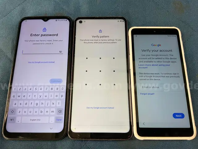 3 - Cell Phones (User Locked): Motorola &#x26; 2 - Samsung