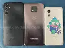 3 - Cell Phones (User Locked): Motorola &#x26; 2 - Samsung