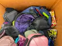Large Box of Backpacks &#x26; Bags