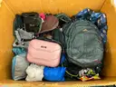 Large Box of Backpacks &#x26; Bags