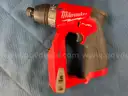 Milwaukee Cordless Drill Driver, Model 2505-20 With 2 - Batteries