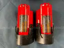 Milwaukee Cordless Drill Driver, Model 2505-20 With 2 - Batteries