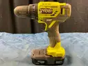 3 - Ryobi Cordless Power Tools &#x26; 2 - Batteries