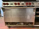 Wolf Equipment Restaurant Gas Range On Wheels, Unknown Model