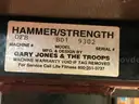 Hammer Strength Weight Bench With Bar &#x26; 2 - 25 lb Plates