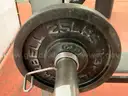 Hammer Strength Weight Bench With Bar &#x26; 2 - 25 lb Plates