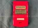 Nintendo Game Boy Color Model CGB-001 With Pokemon Red Game