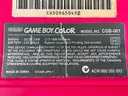 Nintendo Game Boy Color Model CGB-001 With Pokemon Red Game