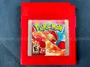 Nintendo Game Boy Color Model CGB-001 With Pokemon Red Game