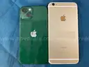 2 - Apple iPhones (User Locked): iPhone 13 A2482 128GB &#x26; iPhone 6S Plus A1687 128GB