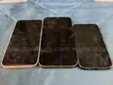 3 - Apple iPhones (User Locked): iPhone 13 Mini A2481 256GB, iPhone 13 A2482 128GB &#x26; iPhone 12 Pro Max A2342 256GB