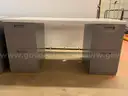 2 - Desks: Steelcase, 60&#x22;x29&#x22;x30&#x22; &#x26; Unknown Brand, 58&#x22;x24&#x22;x29&#x22;
