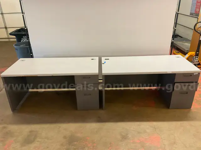 2 - Steelcase Desks: 60&#x22;x29&#x22;x30&#x22;