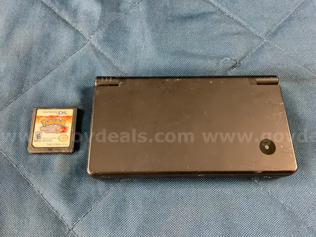 Nintendo DS Portable Gaming Console, Model TWL-001 With Pokemon White 2 Game