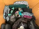 Large Box of Backpacks &#x26; Bags