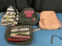 Box of Misc Lost &#x26; Found Backpacks, Bags &#x26; Purses