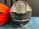 3 - Motorcycle Helmets: 1Storm L, O&#x27;Neal S &#x26; Shoel XL