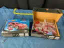 4 - MEGA Brick Sets: 2 - Hot Wheels Cadillac Model HRY18 &#x26; 2 - Pokemon Eevee Evolution Model GFV85