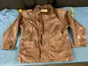 3 - Leather Jackets: Vintage Leather, Size 2XL, Comet Intercontinental, Size 44 &#x26; Wilson&#x27;s Leather, Size L