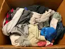 Large Box of Jackets, Coats &#x26; Sweats