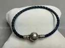 Fashion Sterling Silver Bracelet Labeled as Pandora, 5 Grams