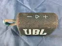 3 - JBL Bluetooth Speakers: 1 - Flip 4, 1 - Clip 3 and 1 - Go 3, All Power On