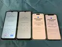 4 - Cell Phones (User-Locked) BLU, Samsung &#x26; Apple