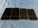4 - Cell Phones (User-Locked) BLU, Samsung &#x26; Apple
