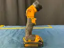 2 - Dewalt Cordless Power Tools With 2 - Batteries: Work Light, Model DCL040 &#x26; 1/4&#x22; Impact Driver, Model DCF787