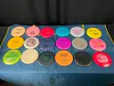 18 - Disc Golf Discs With 2 - Carrying Cases: Innova &#x26; Driven
