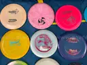 18 - Disc Golf Discs With 2 - Carrying Cases: Innova &#x26; Driven