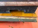 Weightlifting Platform, Disassembled With Parts &#x26; Accessories