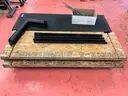 Weightlifting Platform, Disassembled With Parts &#x26; Accessories