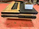 Weightlifting Platform, Disassembled With Parts &#x26; Accessories