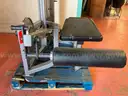 Hammer Strength Leg Curl Weight Machine, Model HS-LC