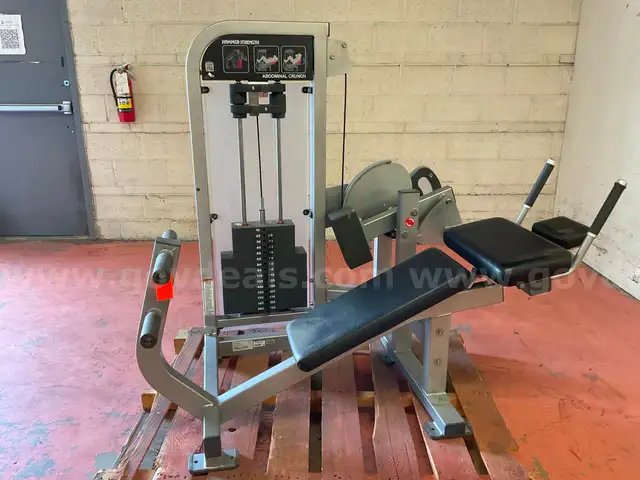 Hammer Strength Abdominal Crunch Weight Machine, Model HS-ABC