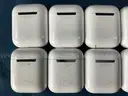 10 - Apple Airpods, 1st Gen With Charging Cases, Model A1602