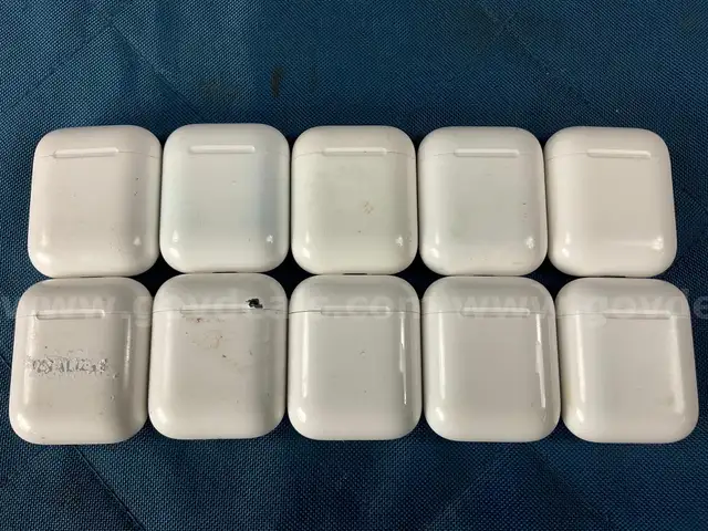 10 - Apple Airpods, 1st Gen With Charging Cases, Model A1602