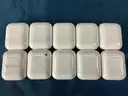 10 - Apple Airpods, 1st Gen With Charging Cases, Model A1602