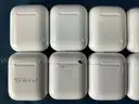 10 - Apple Airpods, 1st Gen With Charging Cases, Model A1602