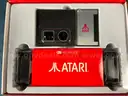 Lot of Gaming Items: Atari Retro Video Game Console With Box &#x26; Other Gaming Accessories