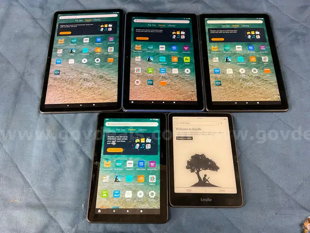 5 - Amazon Tablets (Unlocked)