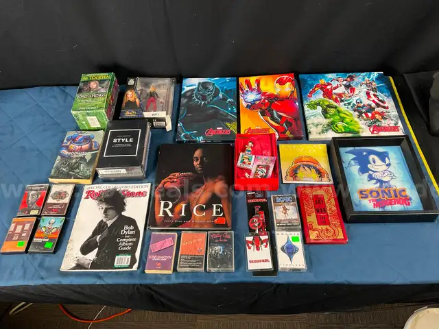 Lot of Books, Music &#x26; Artwork
