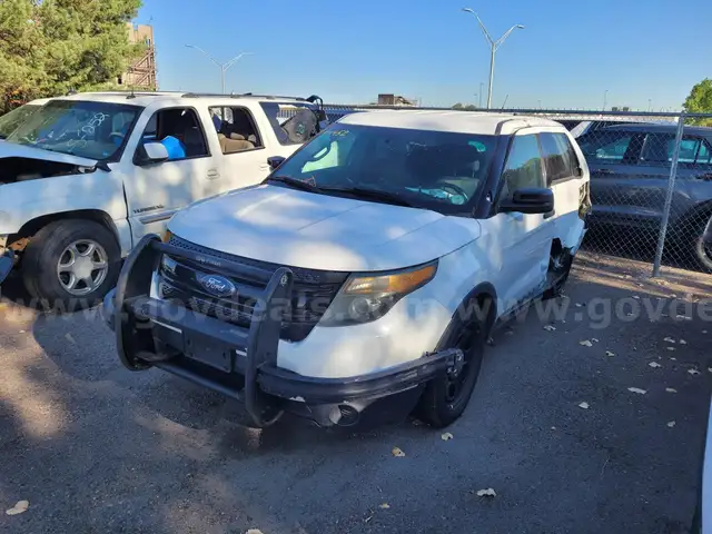 2014 Ford Explorer Police Interceptor AWD (NO TITLE)