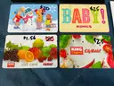 Lot of Retail Store &#x26; Restaurant Gift Cards, Total Balance $171.56