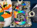 4 - Band Posters With Safco Tube
