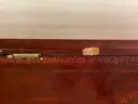 Steinway &#x26; Sons Piano With Cover, Wheels &#x26; Bench, 78&#x22;x58&#x22;x36&#x22;
