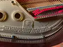 Steinway &#x26; Sons Piano With Cover, Wheels &#x26; Bench, 78&#x22;x58&#x22;x36&#x22;
